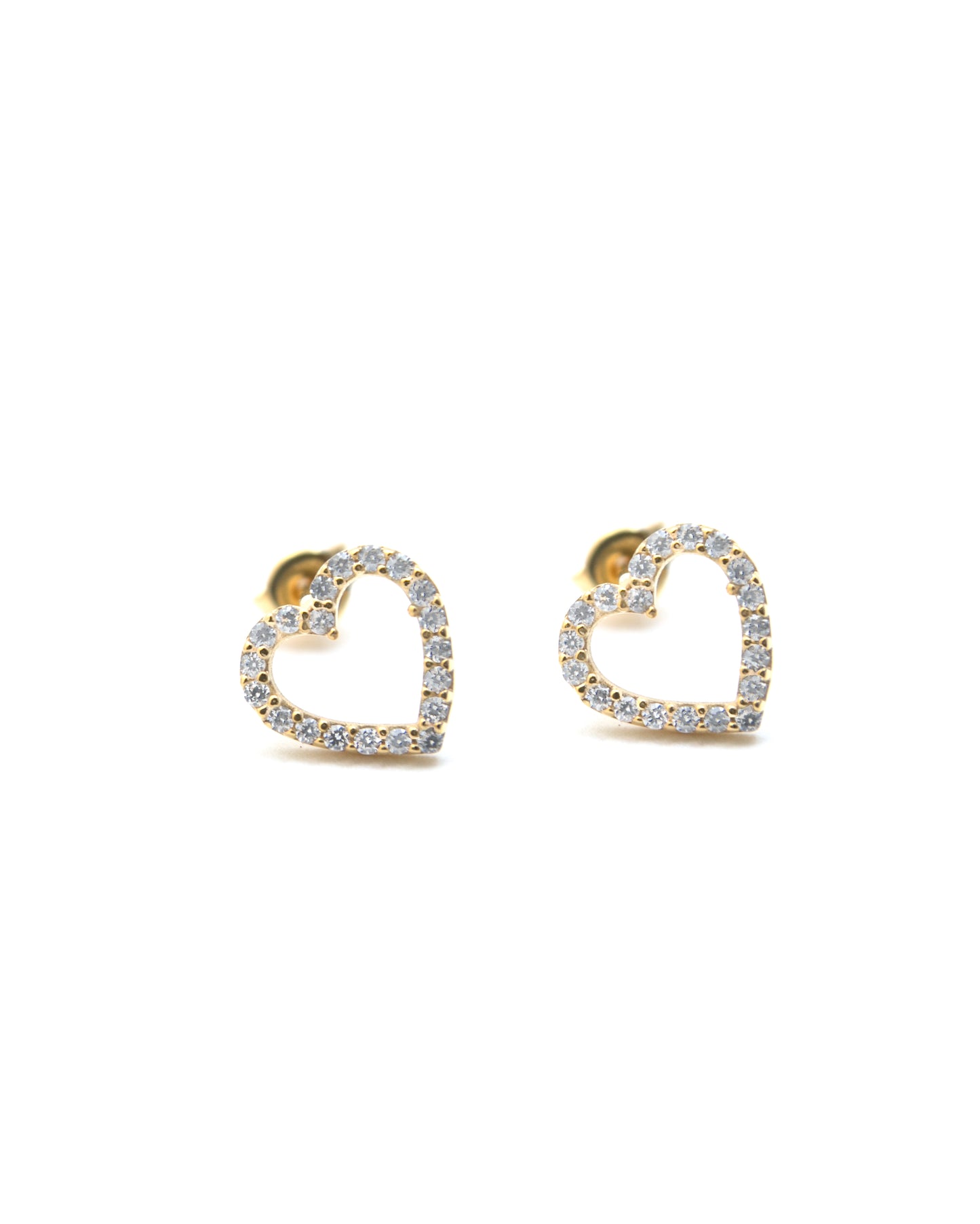 Brighty heart earrings