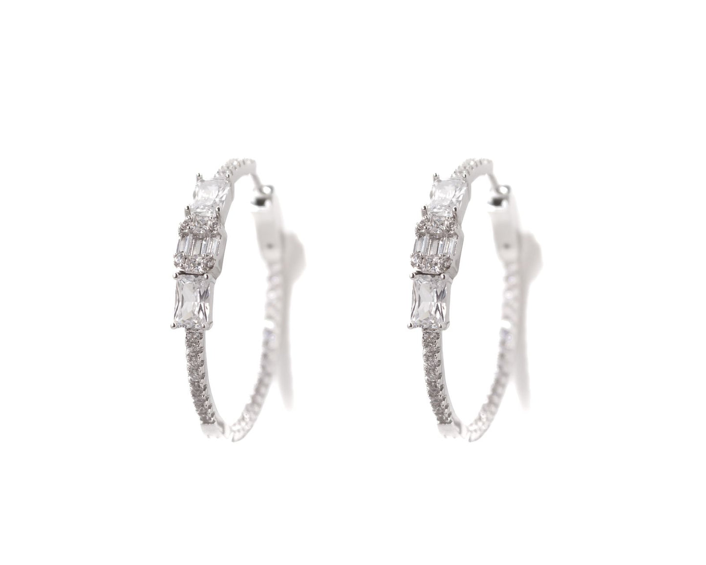 Ale Silver Hoops