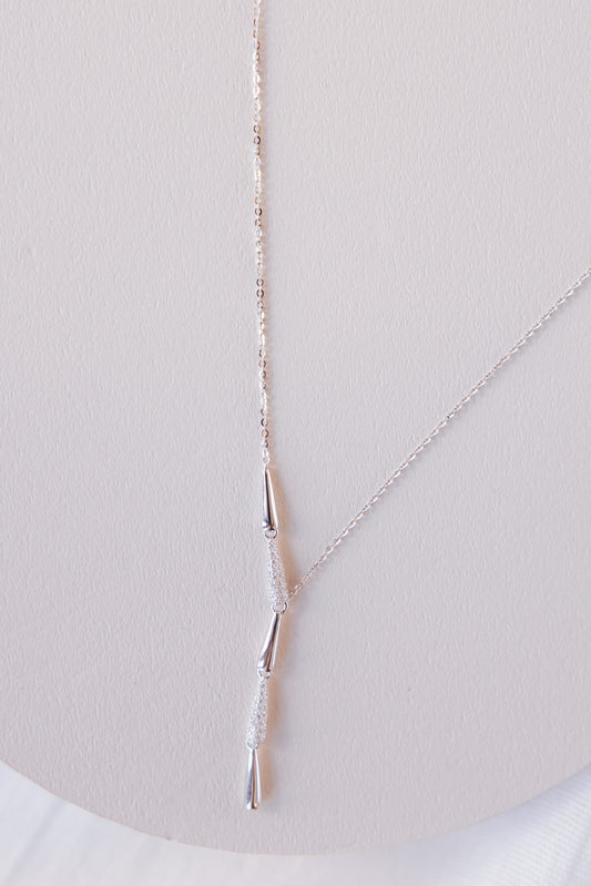 Gi Silver Color Necklace