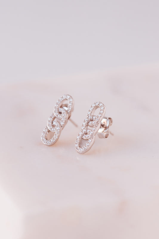 GRACY SILVER EARRING