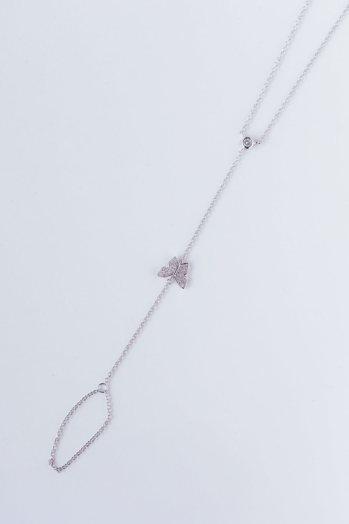 RING/BRACELET BUTTERFLY SILVER