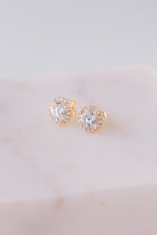 CZ LOVE THIS EARRING GOLD!