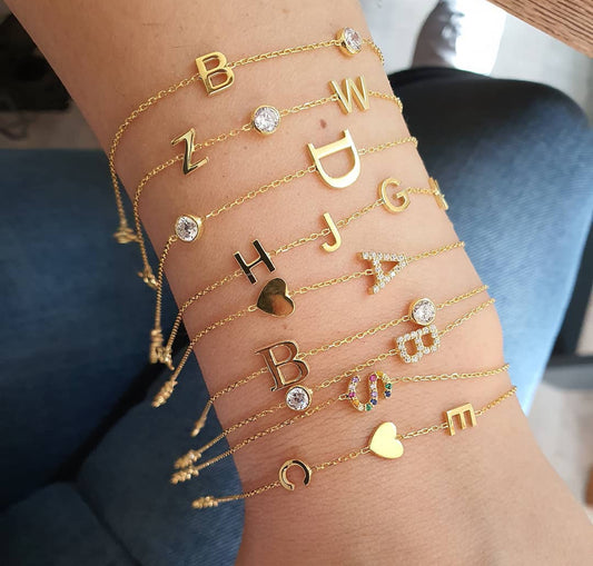 Initial bracelet
