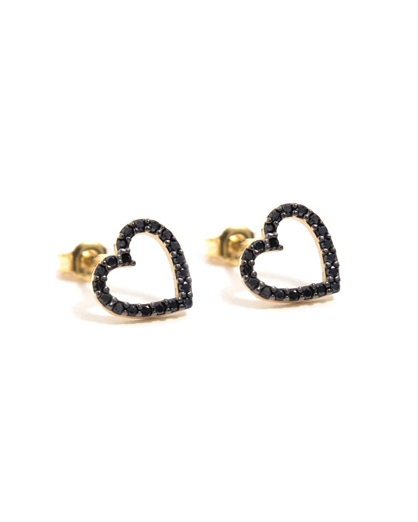 Brighty heart earrings