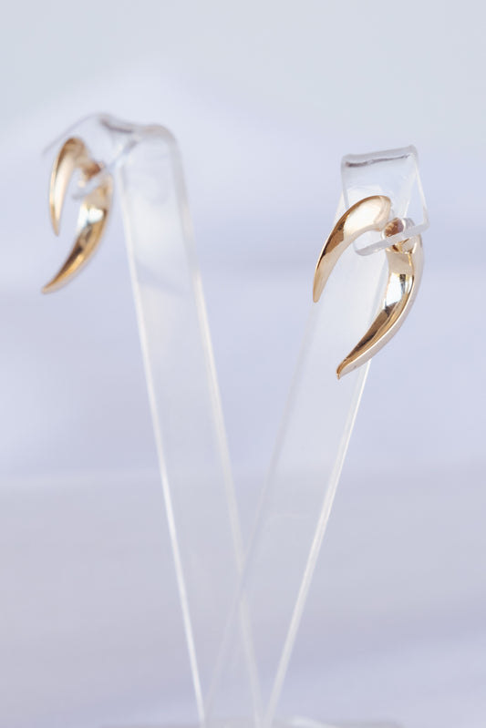 Punky Gold Earrings
