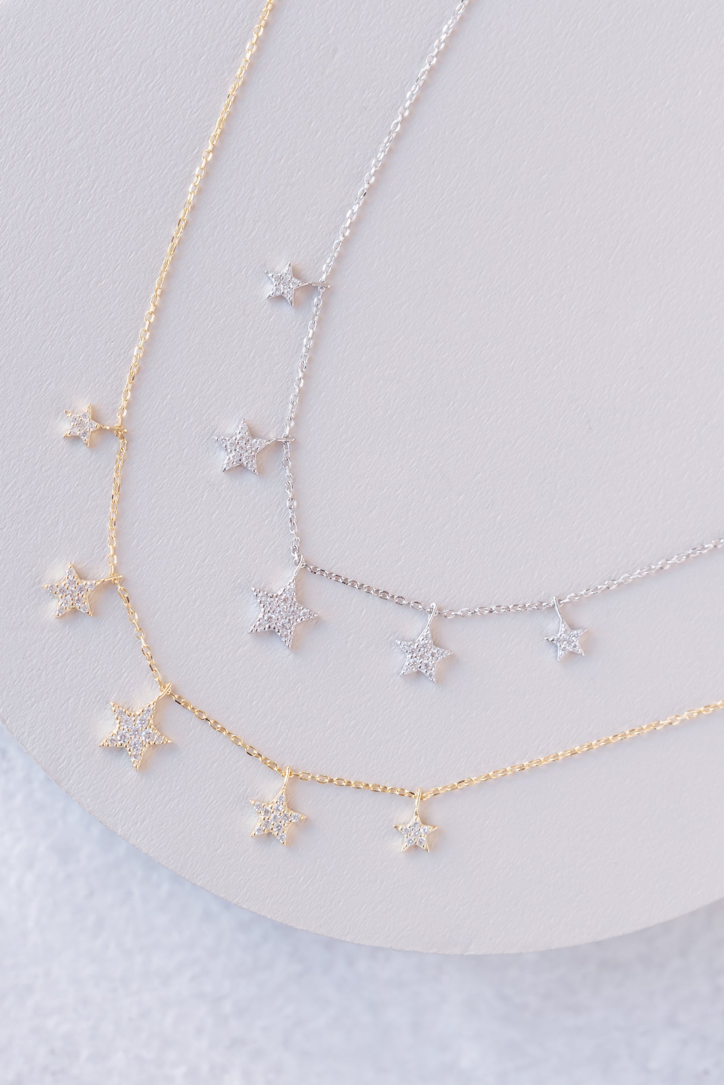 MULTI STAR NECKLACE