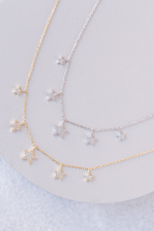 MULTI STAR NECKLACE