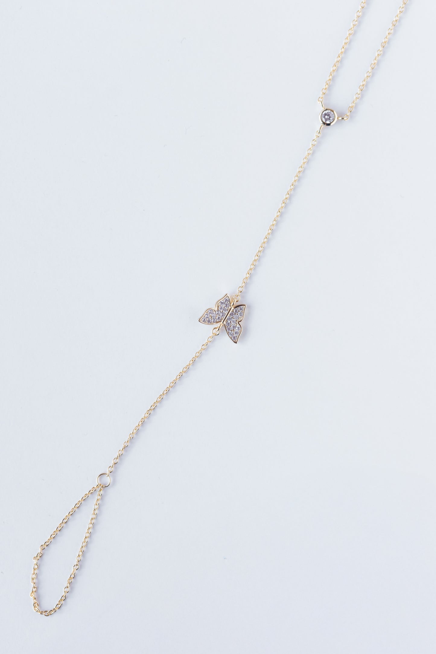 RING/BRACELET GOLD BUTTERFLY