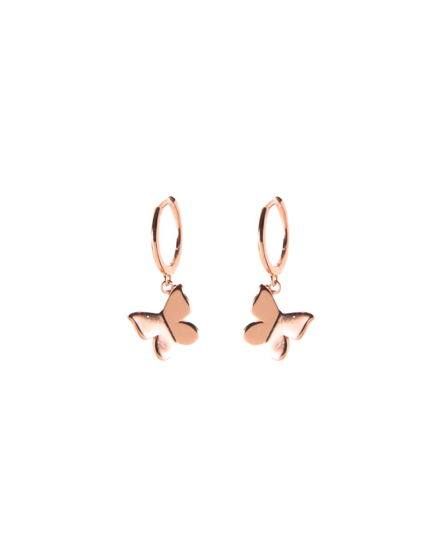 Plain butterfly earrings