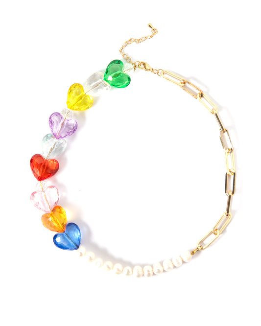 Lovely heartly rainbow