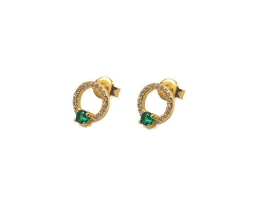 Ginette Green Earrings