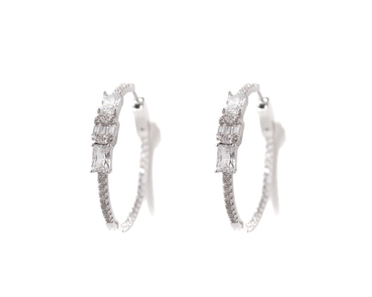 Ale Silver Hoops