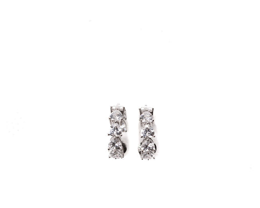 Annete Silver Hoops