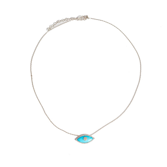 Opal Eye Necklace