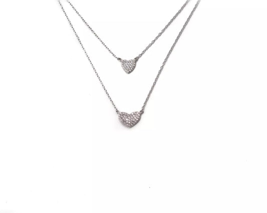 Two hearts Necklace